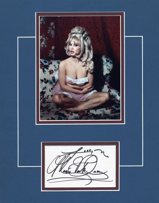 Mamie Van Doren autograph
