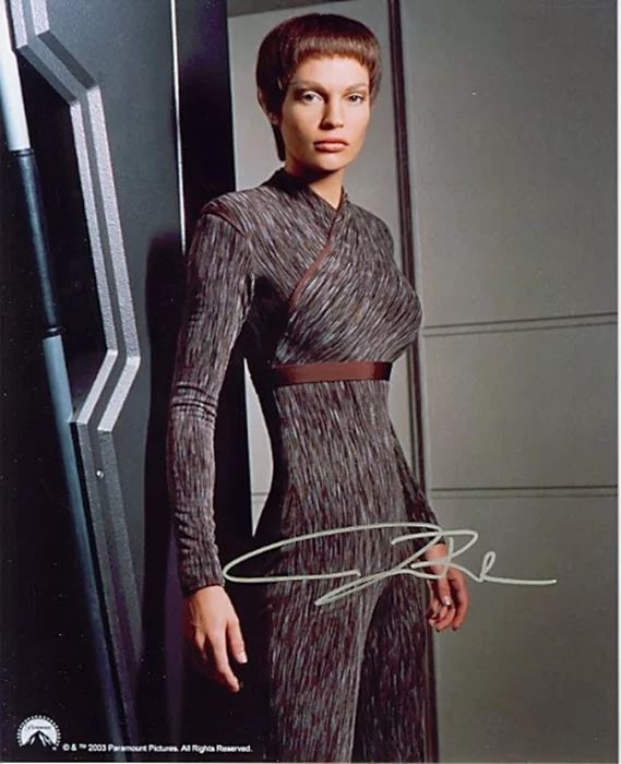 Jolene Blalock autograph