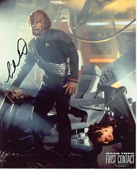 Michael Dorn autograph