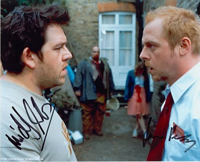 Shaun of The Dead autograph