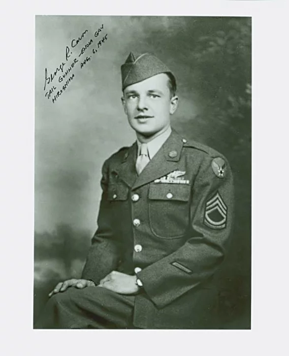 George Caron autograph
