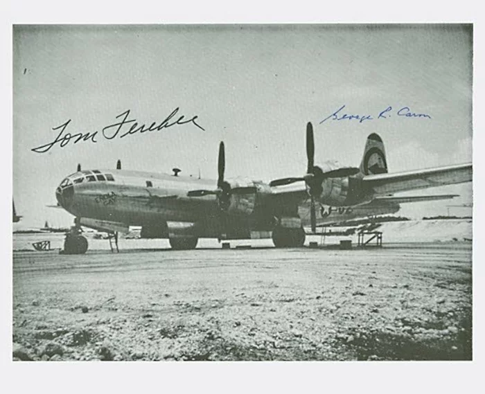 Enola Gay autograph
