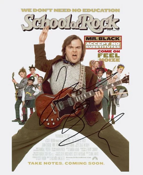 Jack Black autograph