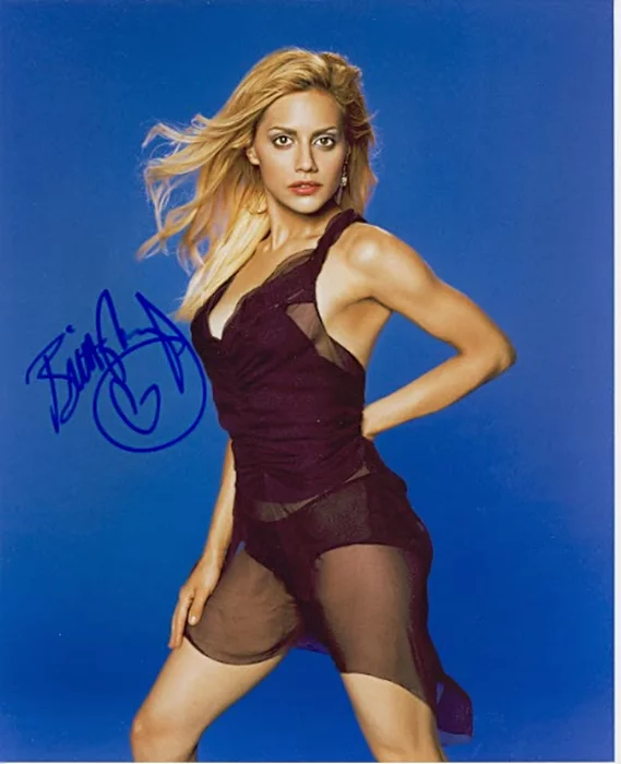 Brittany Murphy autograph