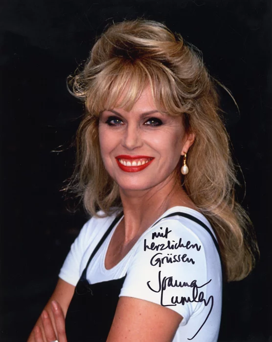 Joanna Lumley autograph