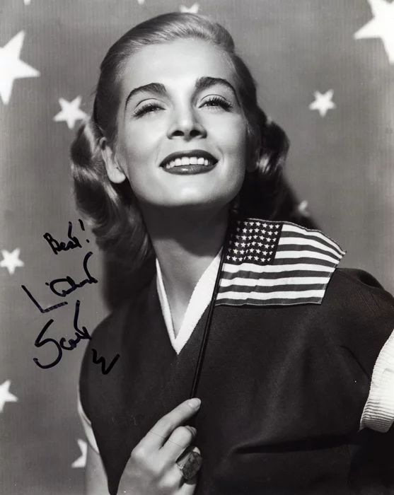 Lizabeth Scott autograph