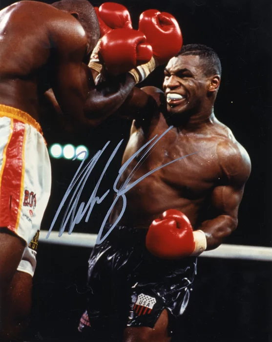 Mike Tyson autograph