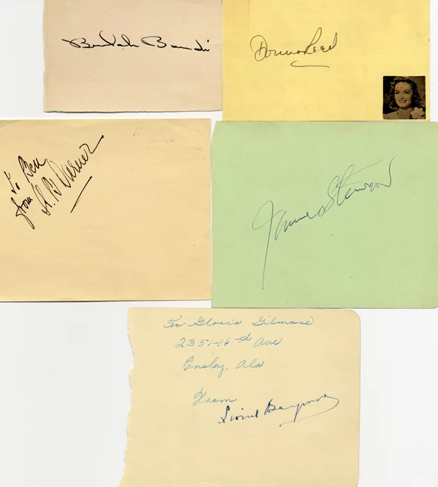 It's A Wonderful Life autograph