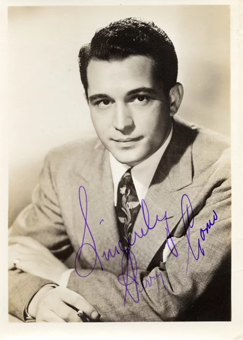 Perry Como autograph