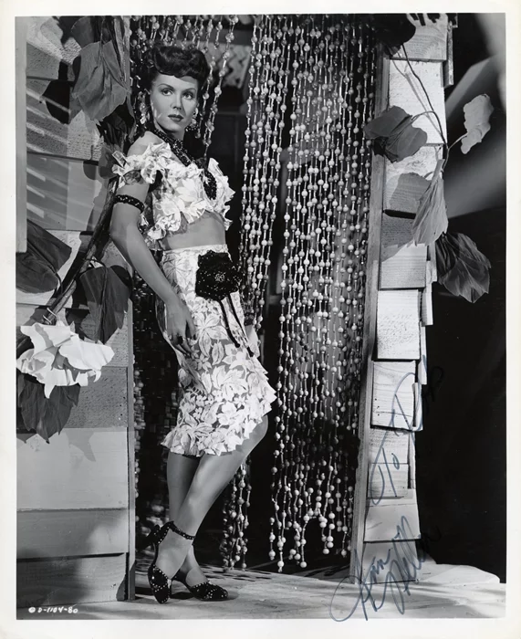 Ann Miller autograph