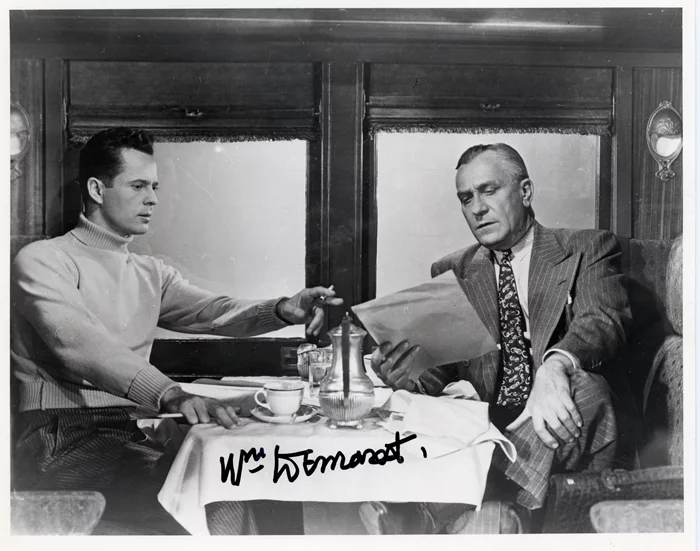 William Demarest autograph