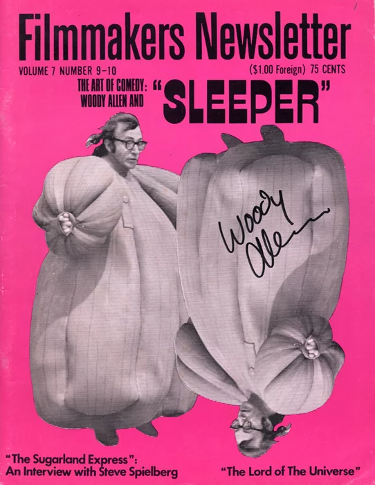 Woody Allen autograph