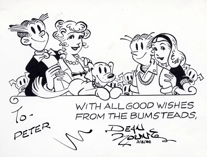 Dean Young autograph