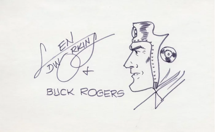 Len Dworkins autograph