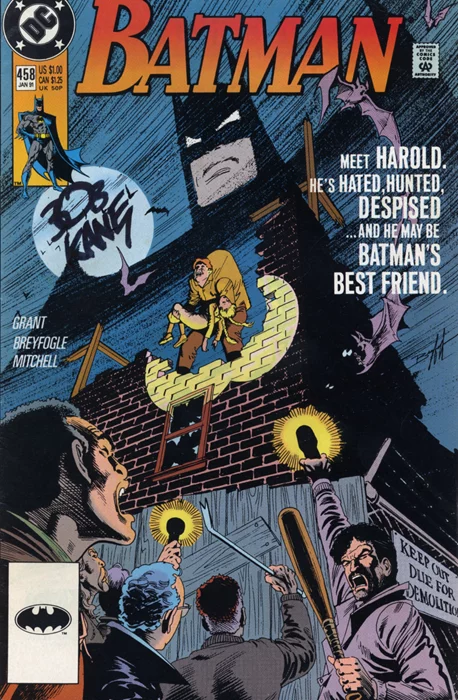 Bob Kane autograph