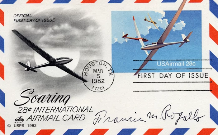 Francis M. Rogallo autograph