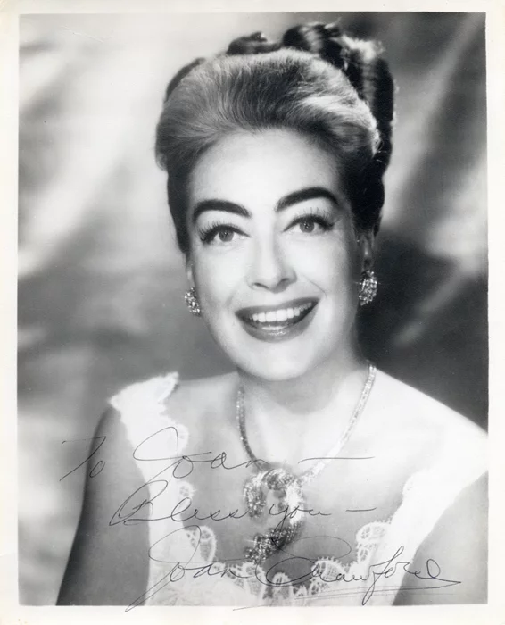 Joan Crawford autograph