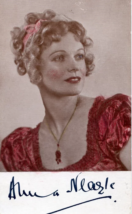 Anna Neagle autograph