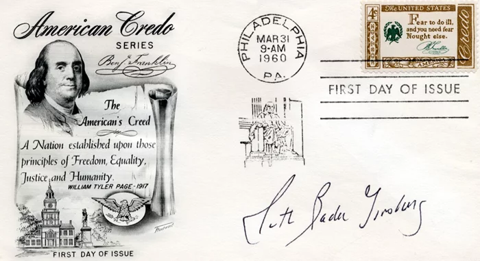 Ruth Bader Ginsburg autograph