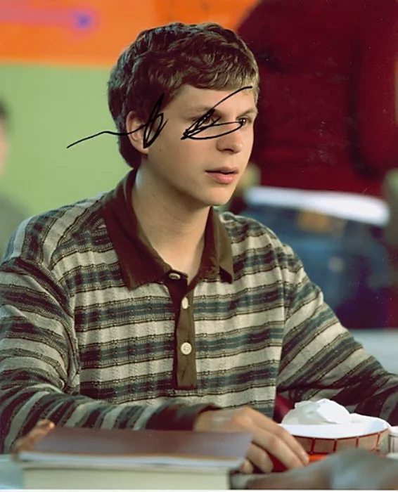 Michael Cera autograph