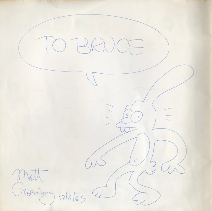 Matt Groening autograph
