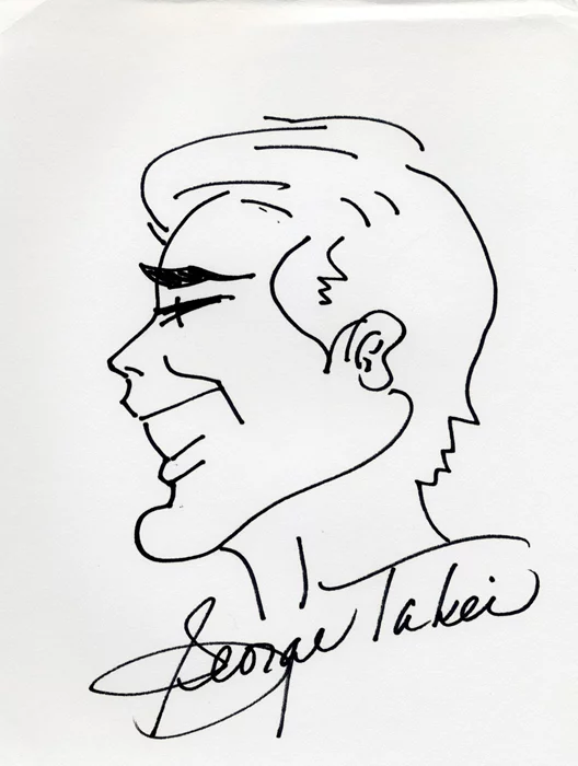 George Takei autograph