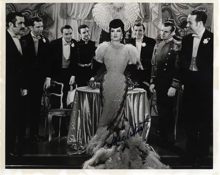 Mae West autograph