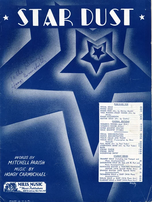 Star Dust autograph