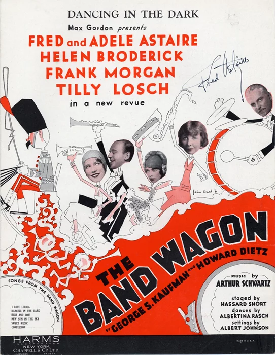Fred Astaire autograph