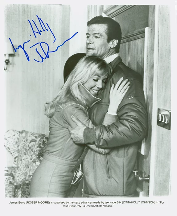 Lynn-Holly Johnson autograph