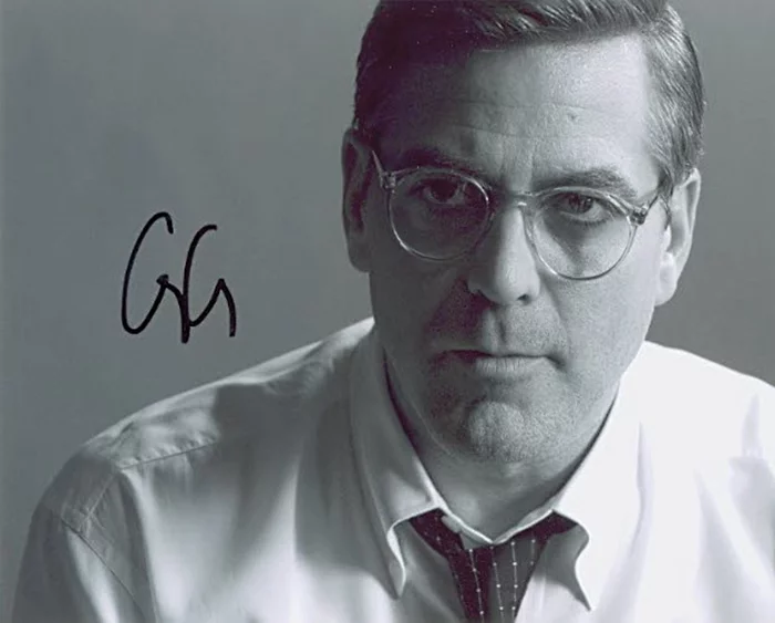 George Clooney autograph