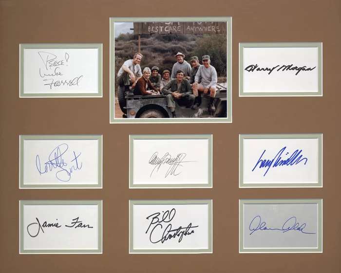 M*A*S*H autograph