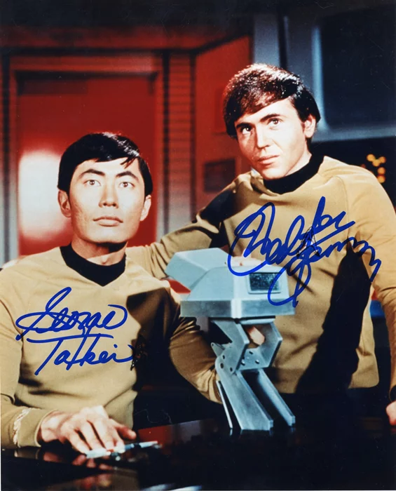 Star Trek autograph