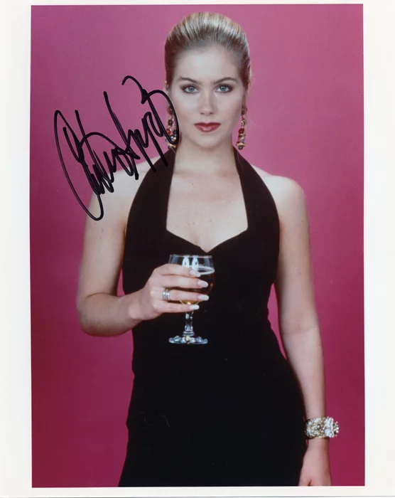 Christina Applegate autograph