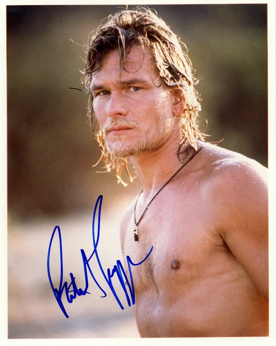 Patrick Swayze autograph