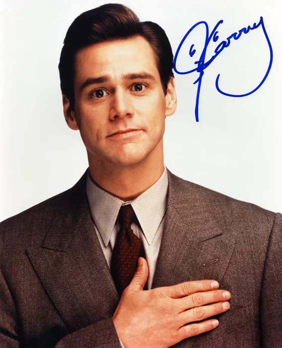Jim Carrey autograph