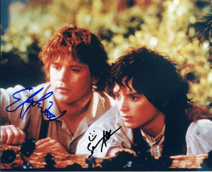 Lord of the Rings autograph