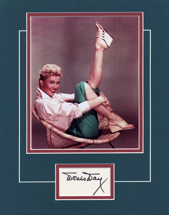 Doris Day autograph