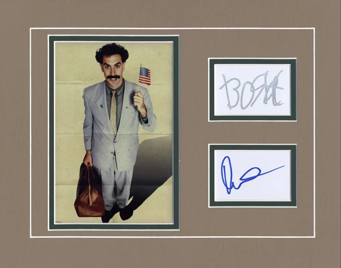 Borat autograph
