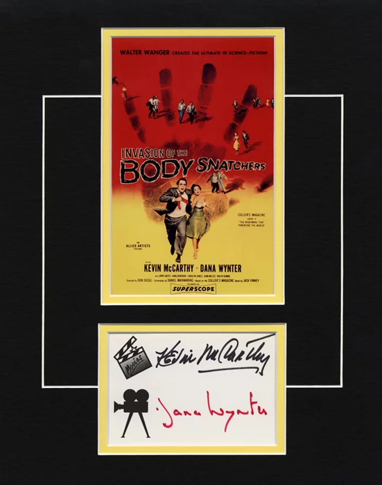 Invasion of The Body Snatchers autograph