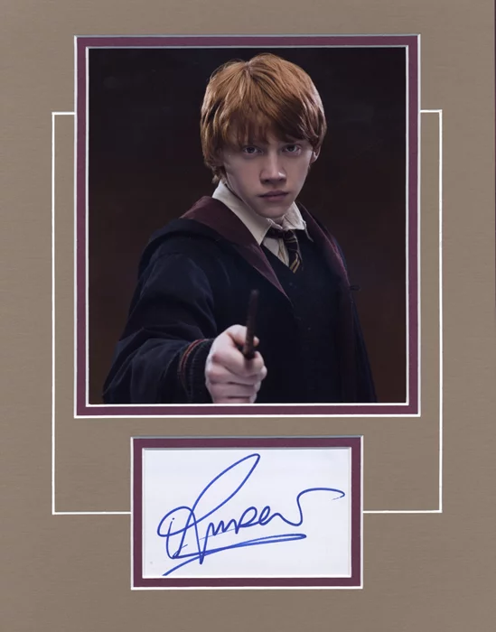 Rupert Grint autograph