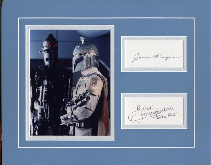 Boba Fett autograph