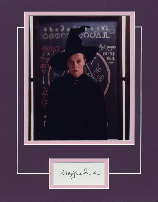 Maggie Smith autograph