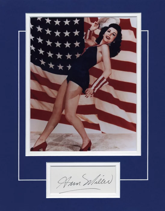 Ann Miller autograph