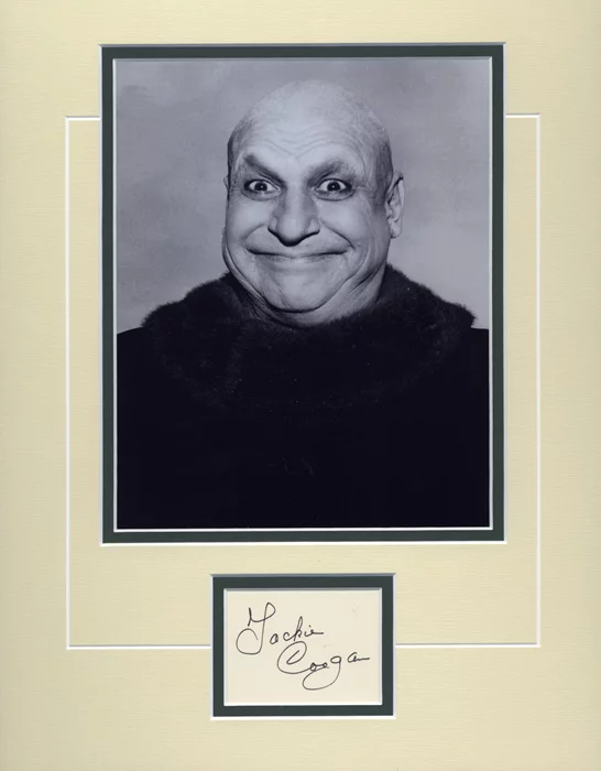 Jackie Coogan autograph