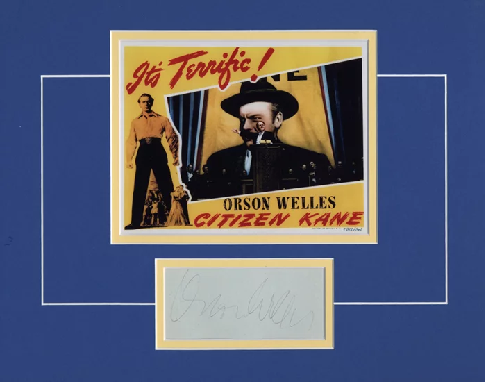 Citizen Kane autograph