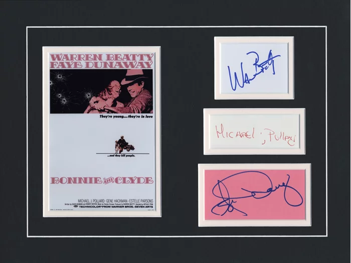 Bonnie and Clyde autograph