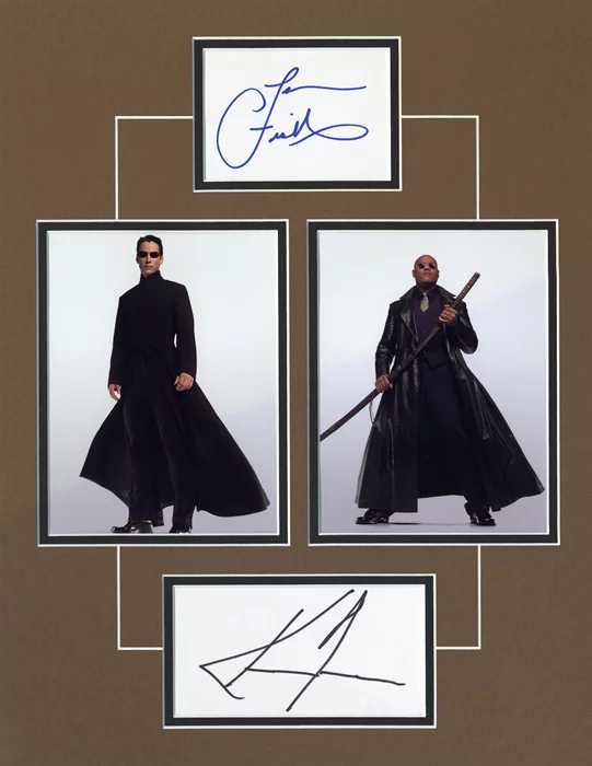 The Matrix autograph