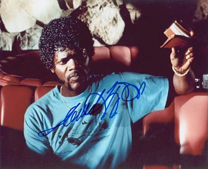 Samuel L. Jackson autograph