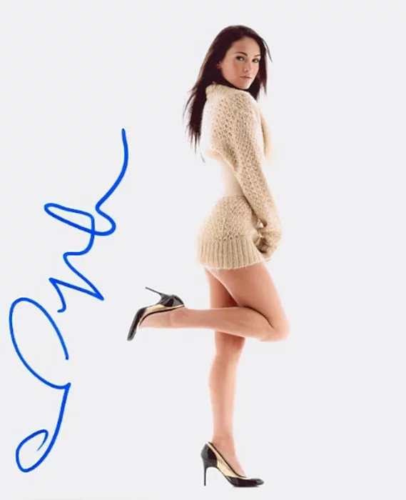 Megan Fox autograph
